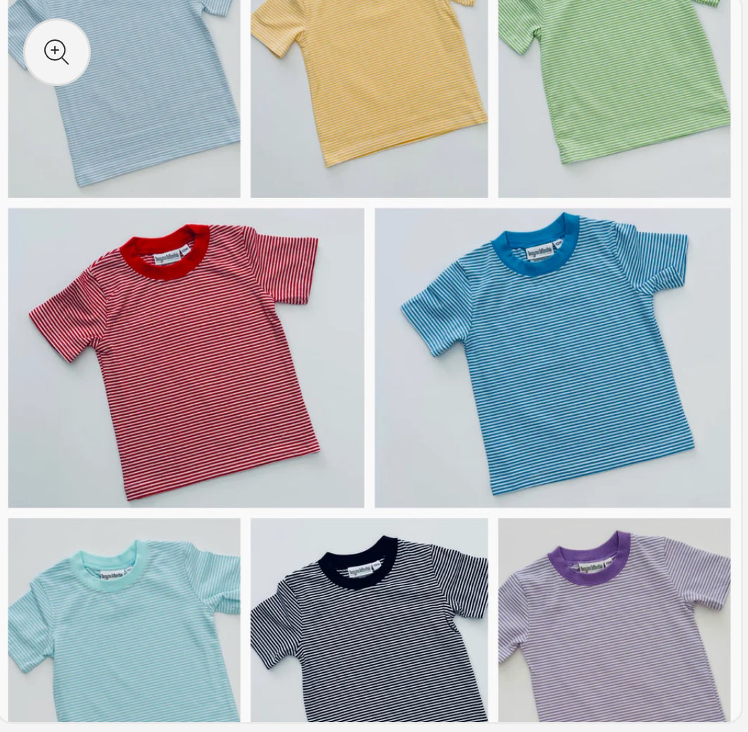 Summer knit boys short sleeve shirt
