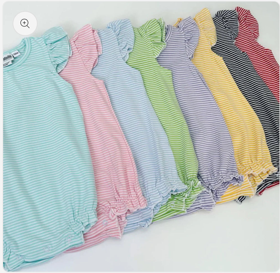 Summer knit girls flutter sleeve bubble