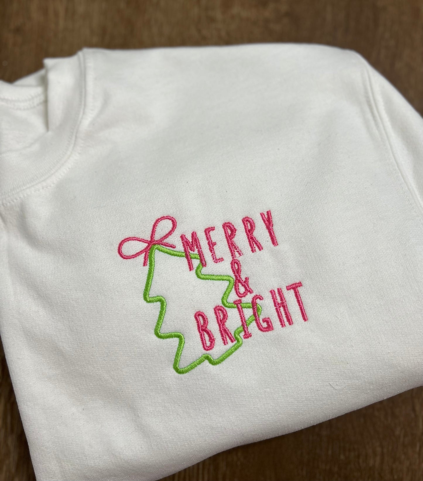 Merry & Bright with Tree shirt