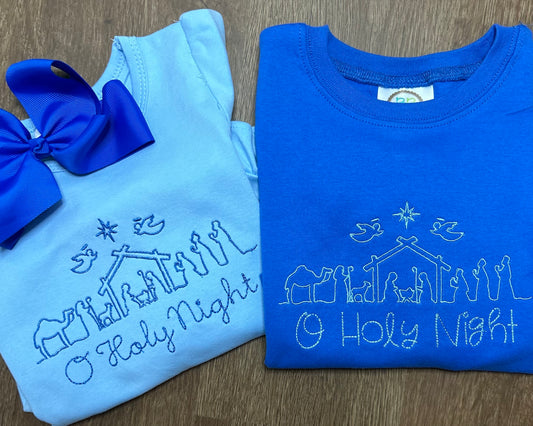 Girl Simple Nativity shirt