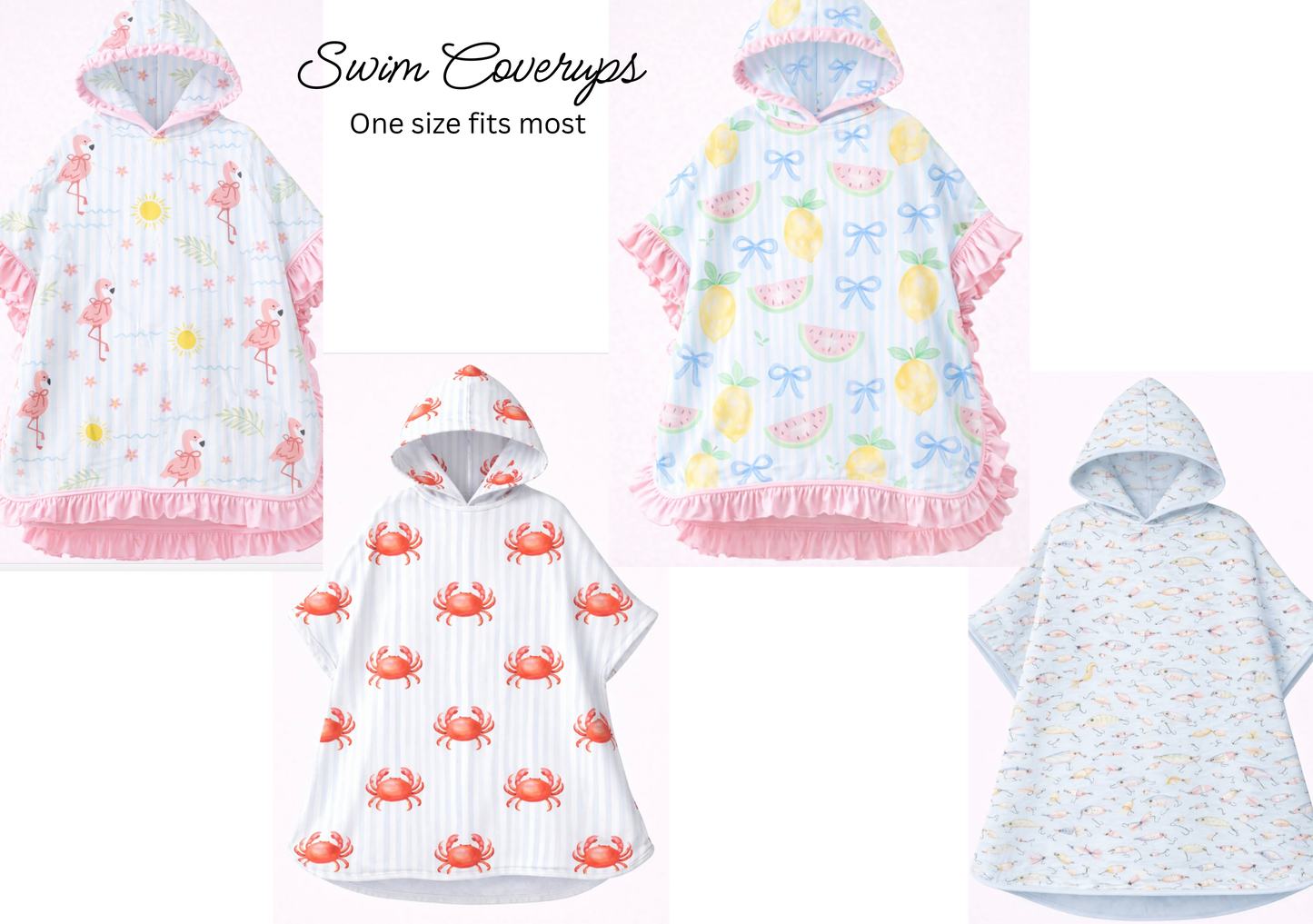 Preppy Printed Beach Coverups