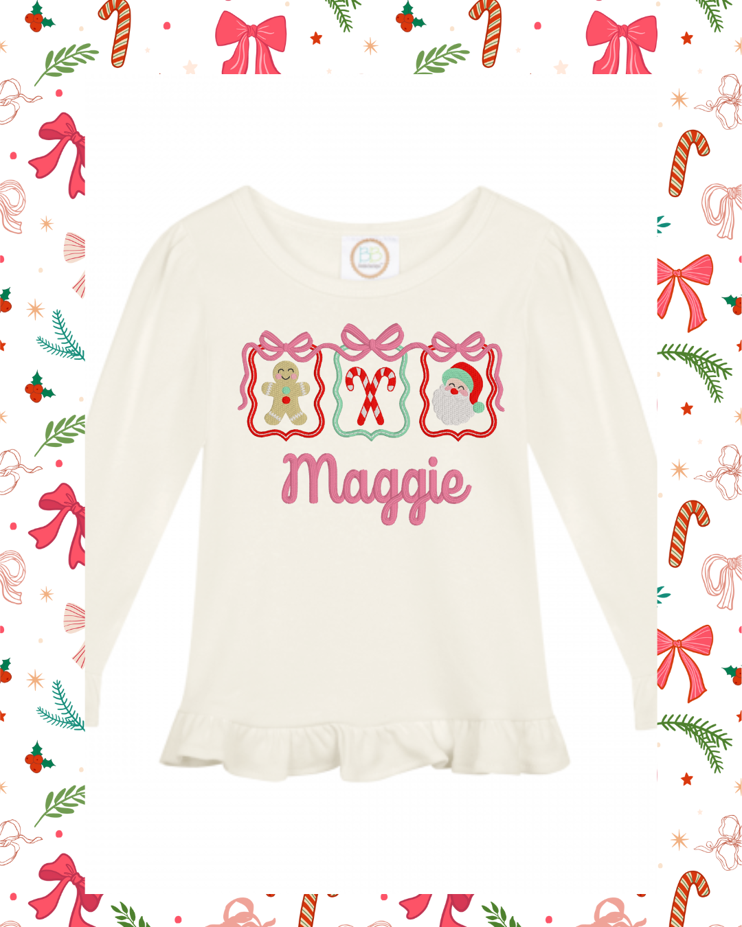 Coquette Christmas Trio Girls Trio