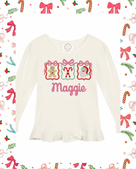 Coquette Christmas Trio Girls Trio