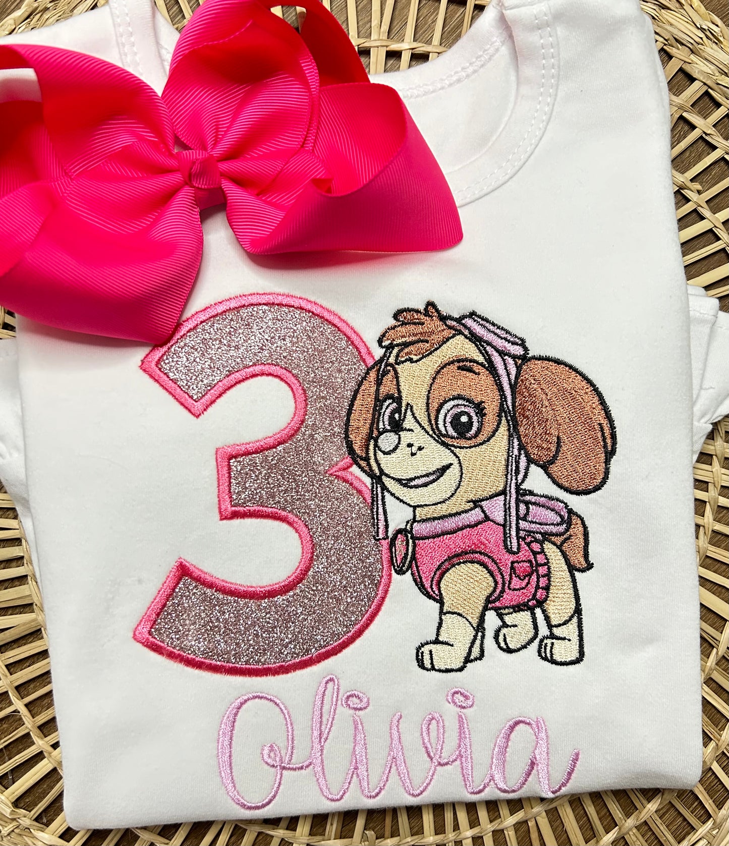 Skye birthday shirt