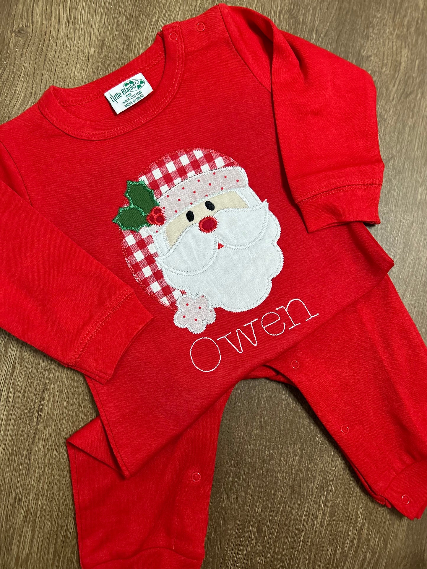 Santa appliqué shirt