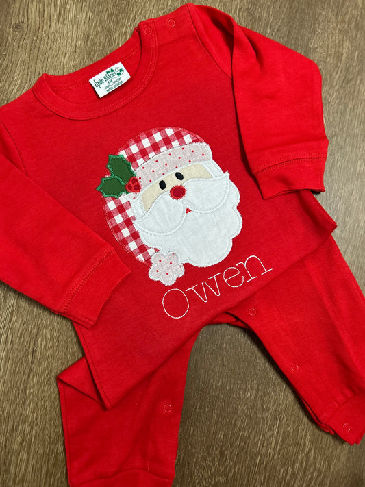 Santa appliqué shirt