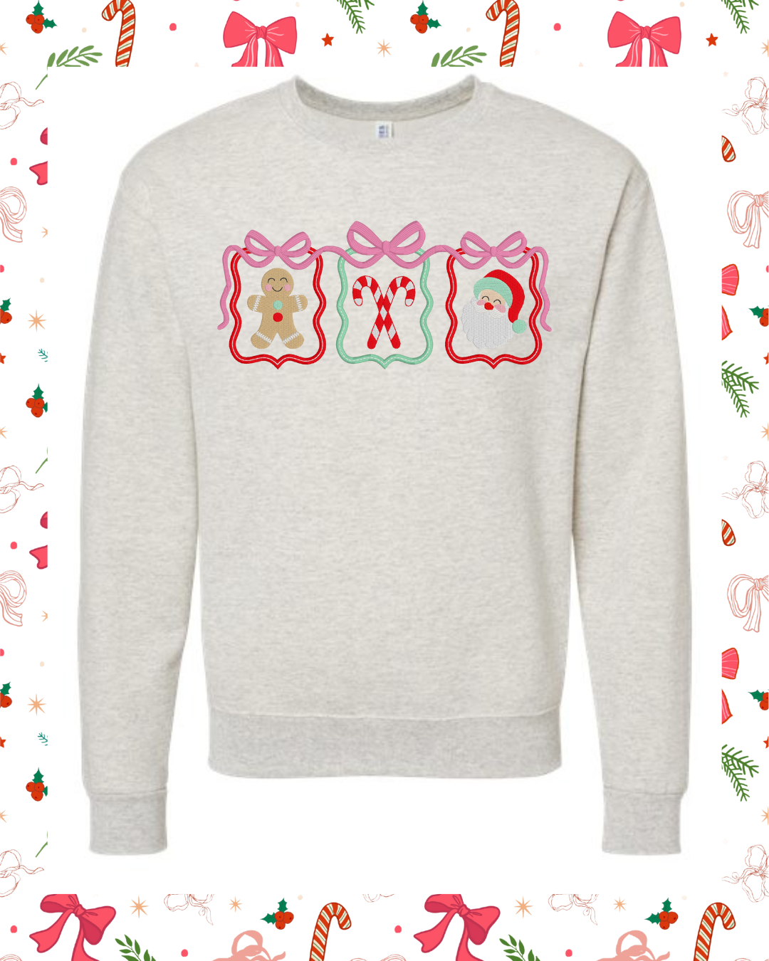 Coquette Christmas Trio Shirt Adult