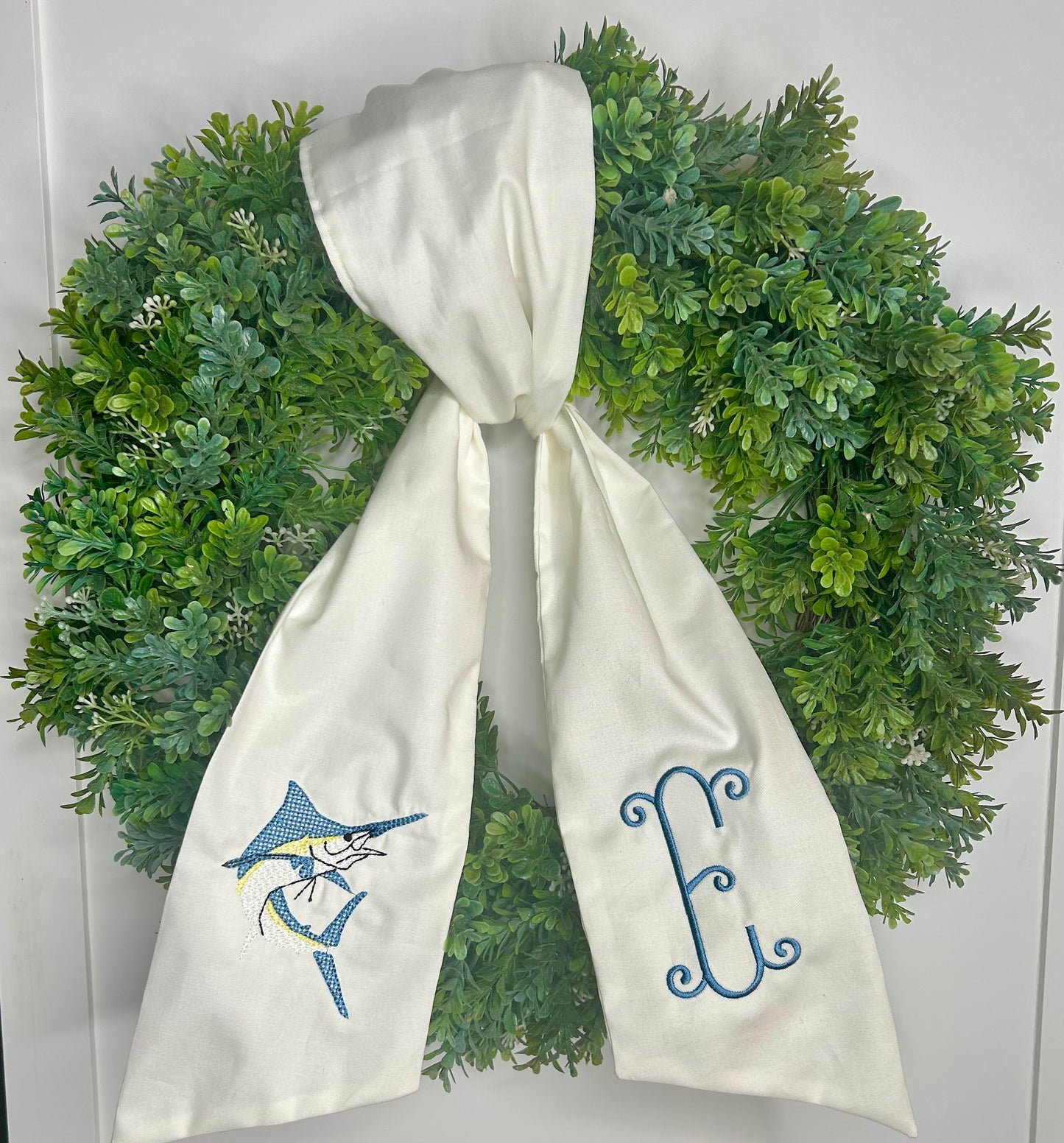 Spring Wreath Sashes