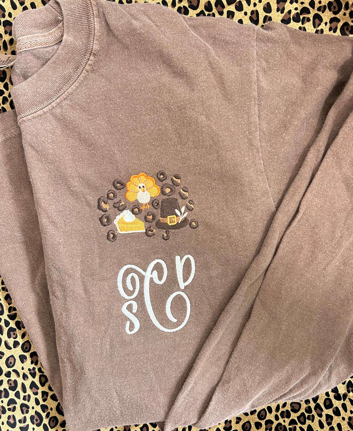 Turkey Monogram Topper shirt