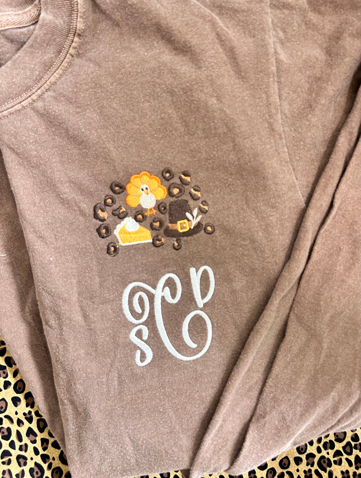 Turkey Monogram Topper shirt