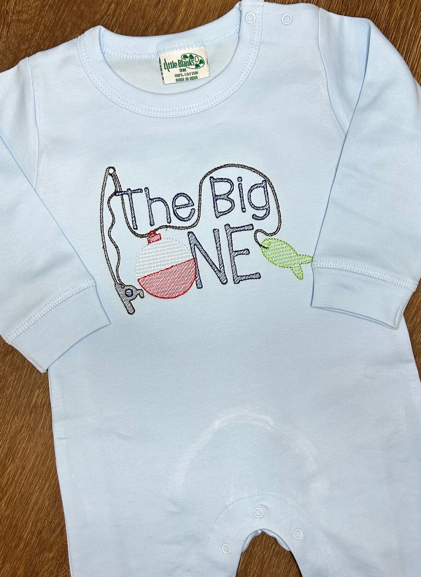 The Big One birthday romper