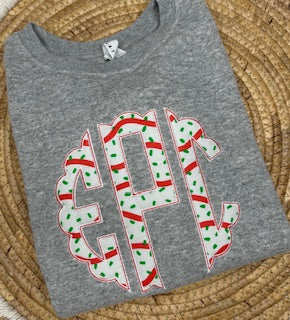 Christmas Tree Cake Mono shirt