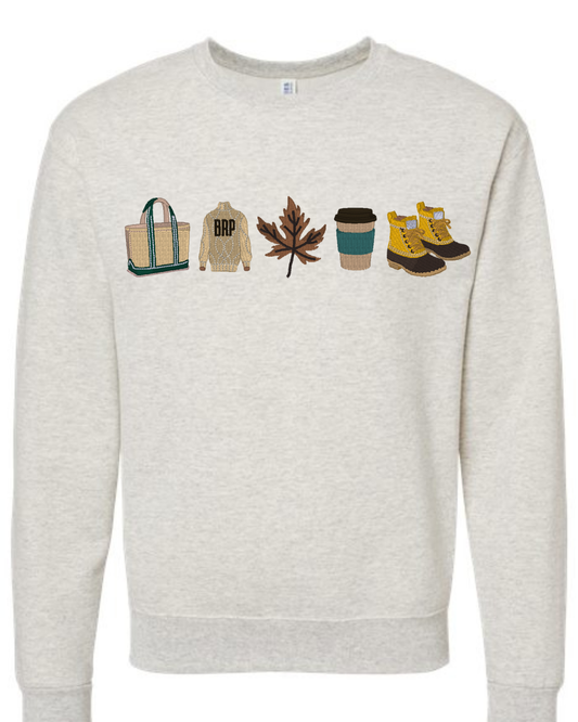 Fall Icons Shirt Adults